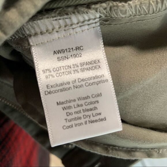 ATM Cropped Boyfriend Pant in Faded Sage - Picture 10 of 13